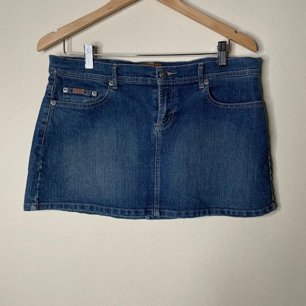 XOXO Mini Denim Skirt Size 13/14